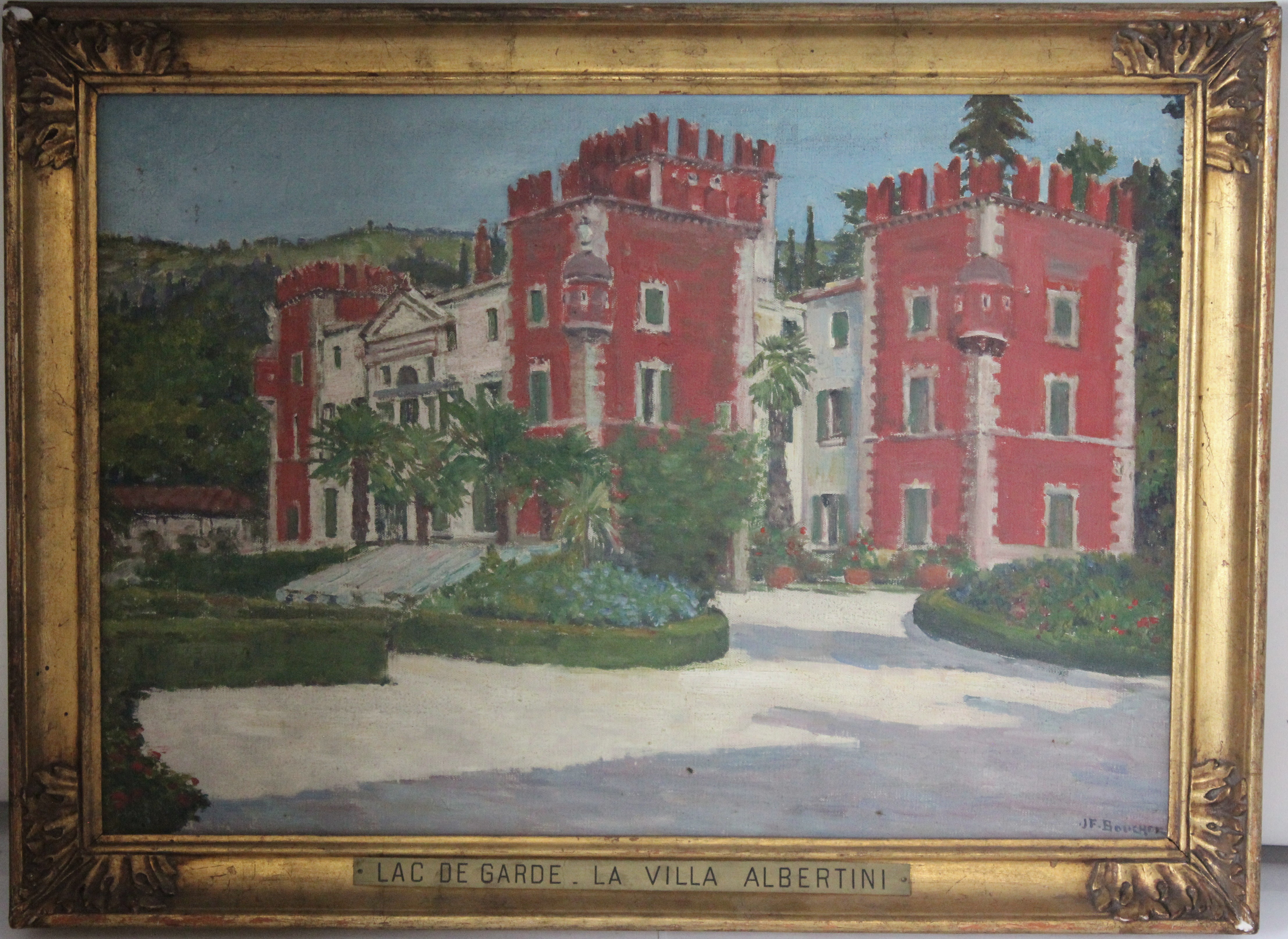 Villa Albertini sur le lac de Garde (titre inscrit)